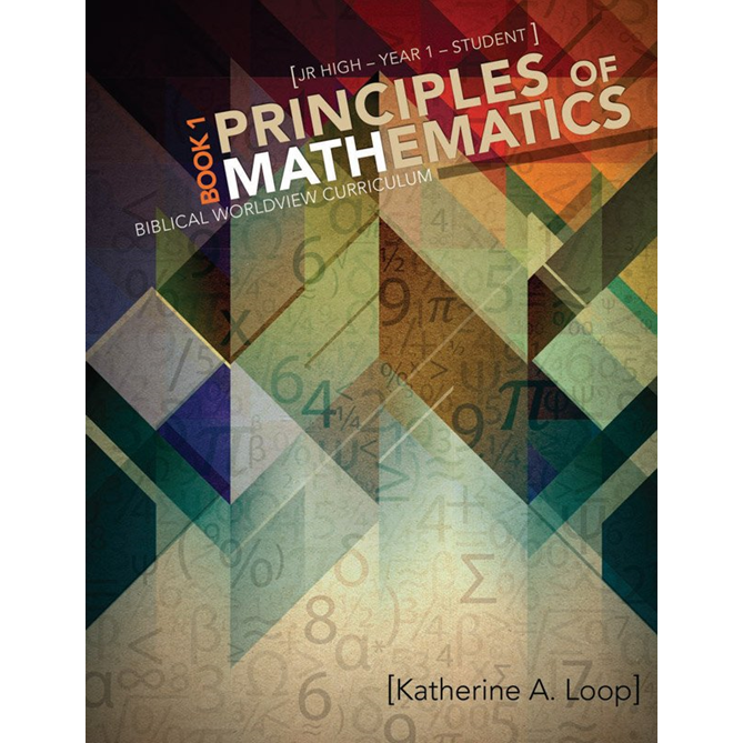 Princeples Math Principles of Mathematics Book 1: Student | Answers In Genesis UK/Europe