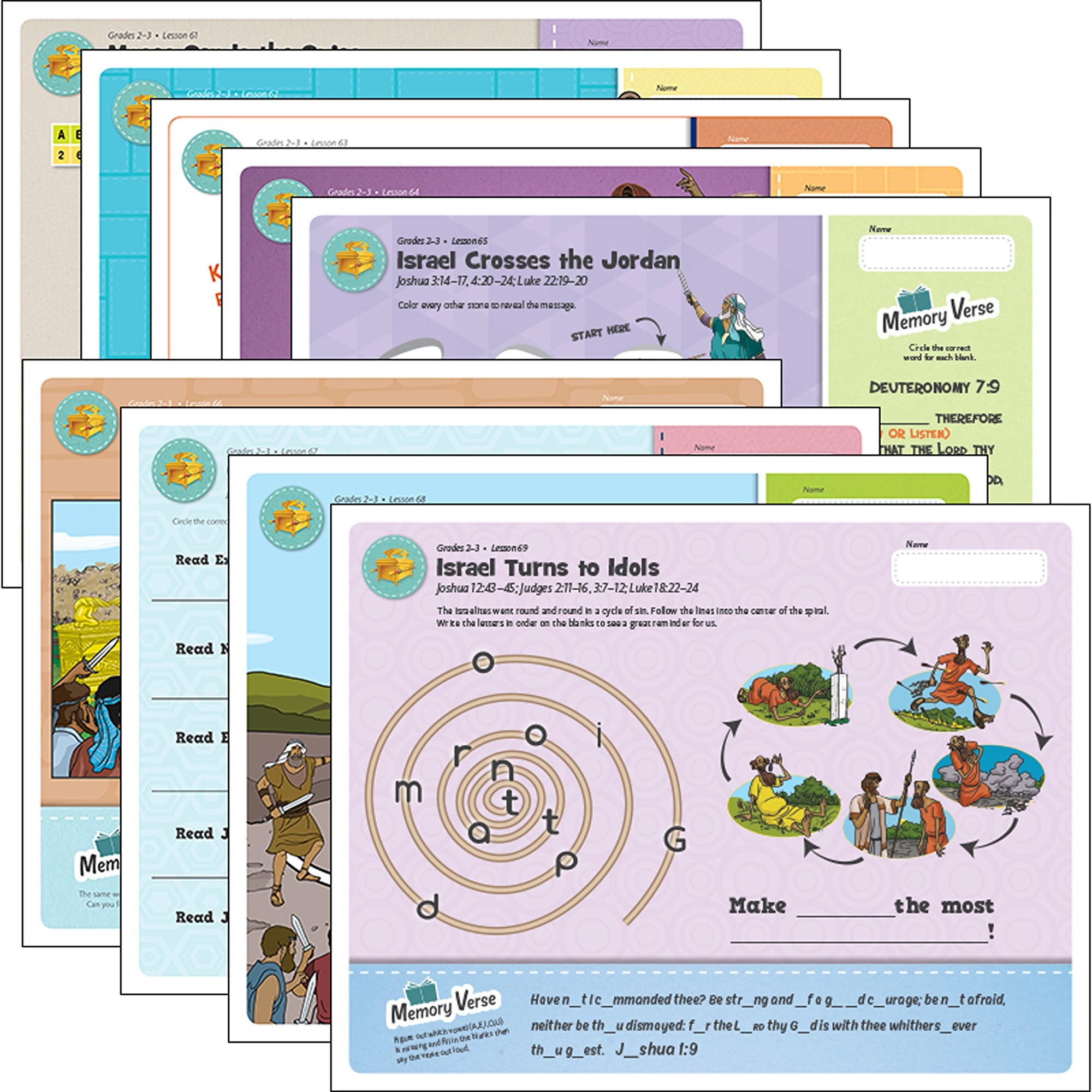 ABC: Grades 2-3 Take Home Sheets (KJV) | Answers In Genesis UK/Europe